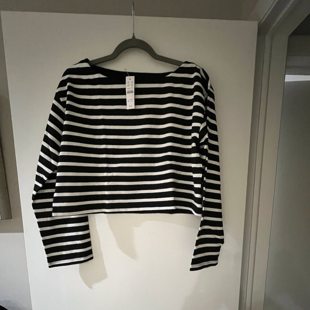 NWT J. Crew Striped Top